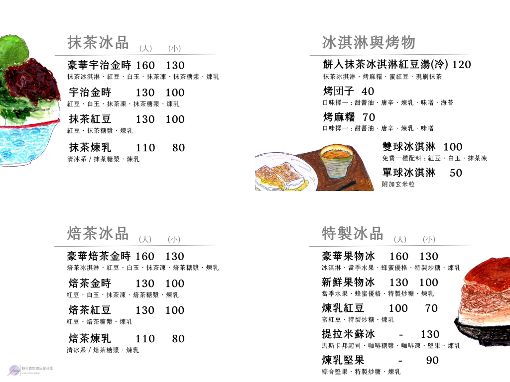 桃園冰品-Tama Tama たまたま 慢食堂-老屋改建的日式老宅文青風格宇治金時刨冰 @靜兒貪吃遊玩愛分享