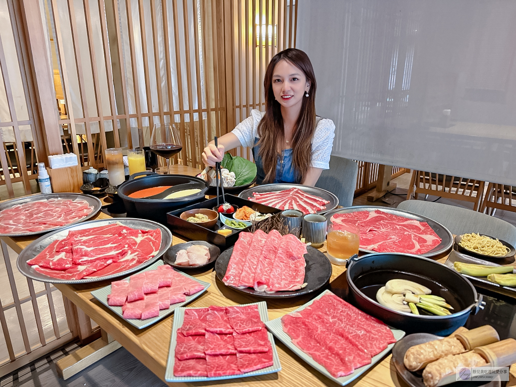 台北中山美食-牛小路壽喜燒-肉控的天堂！正宗日式壽喜燒，超狂日本A5和牛吃到飽 @靜兒貪吃遊玩愛分享