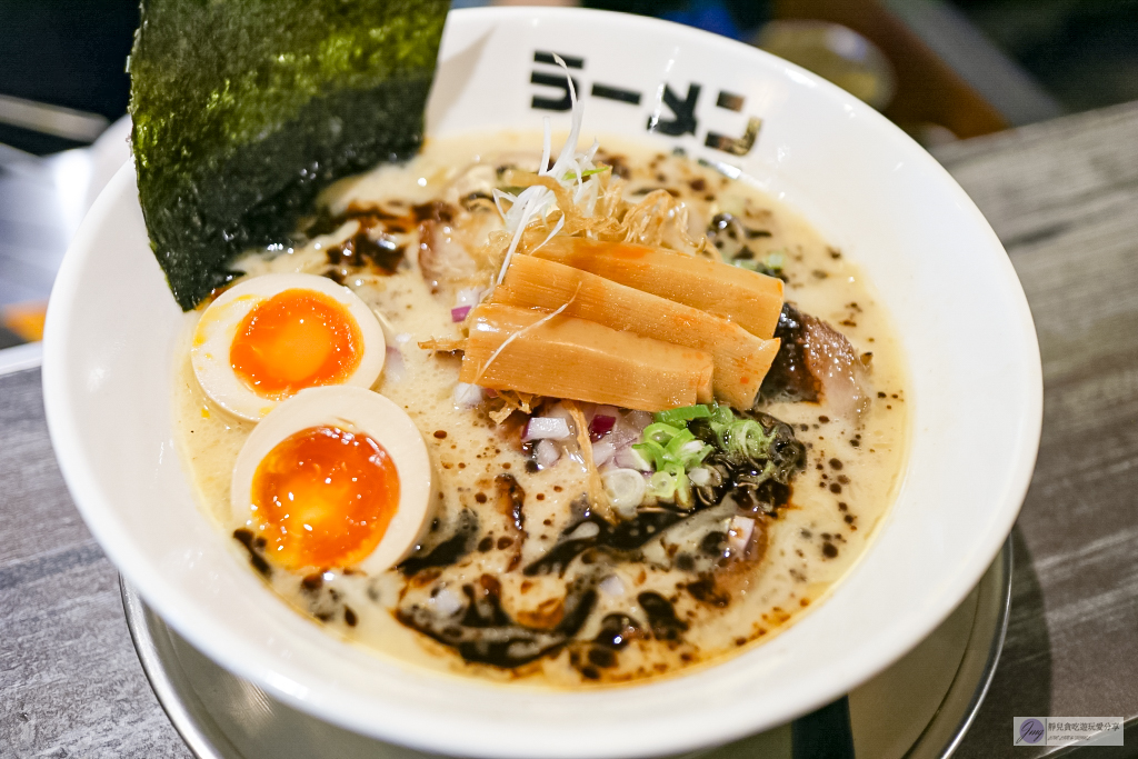 桃園美食-森mori ラーメン-手工費時熬煮雞豚湯頭 濃郁醇厚不膩的日式拉麵/鄰近武陵高中 @靜兒貪吃遊玩愛分享