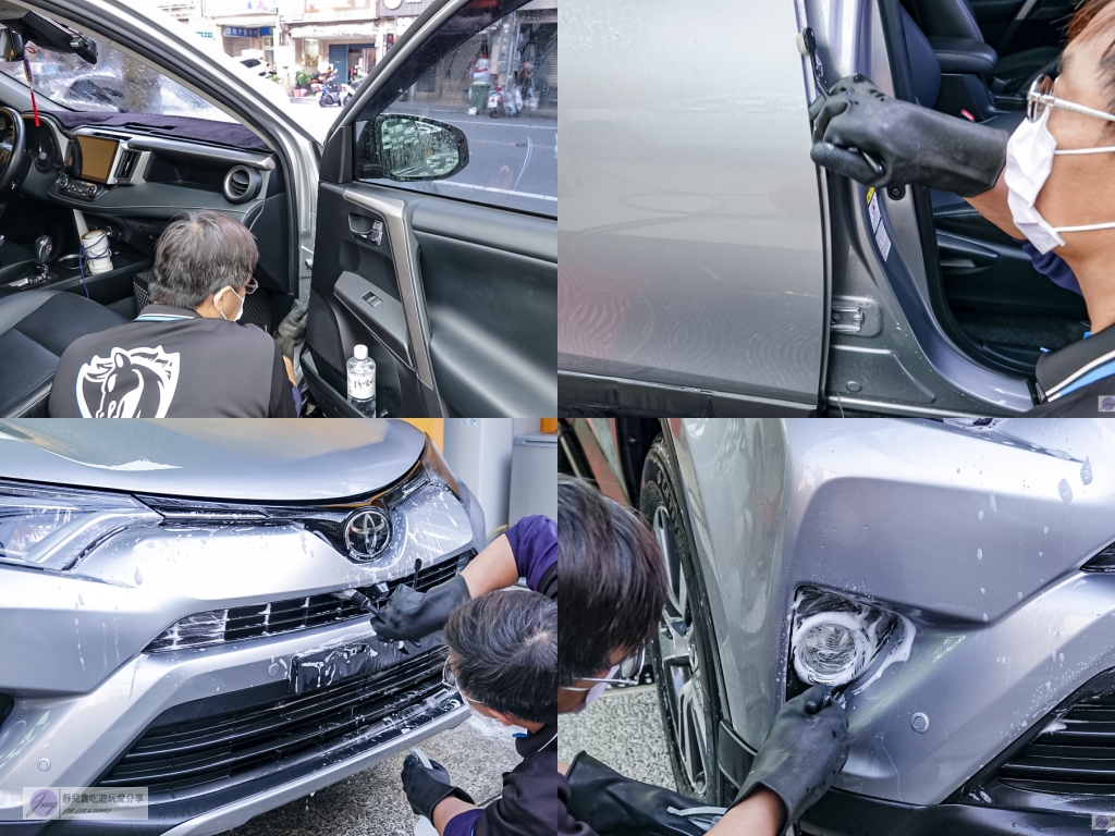 桃園中壢汽車美容-駿馳車體鍍膜美研-做工細心愛車煥然一新，專業汽車美容鍍膜推薦 @靜兒貪吃遊玩愛分享