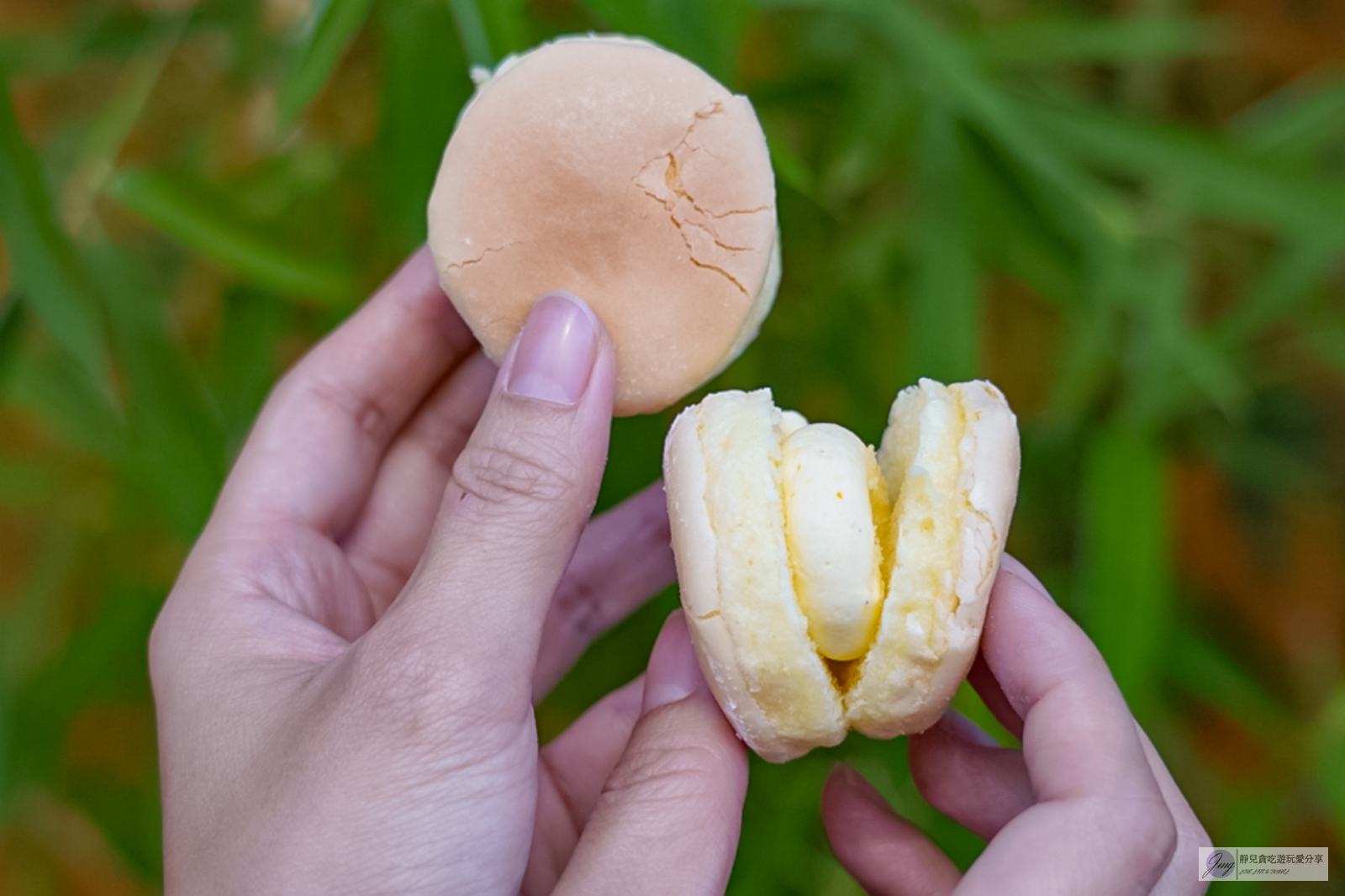 台中南屯美食-不二糕餅-日銷千盒超人氣排隊蛋黃酥！外皮酥香蛋黃濕潤不乾，新品芙令卡推薦/鄰近台中花市 @靜兒貪吃遊玩愛分享