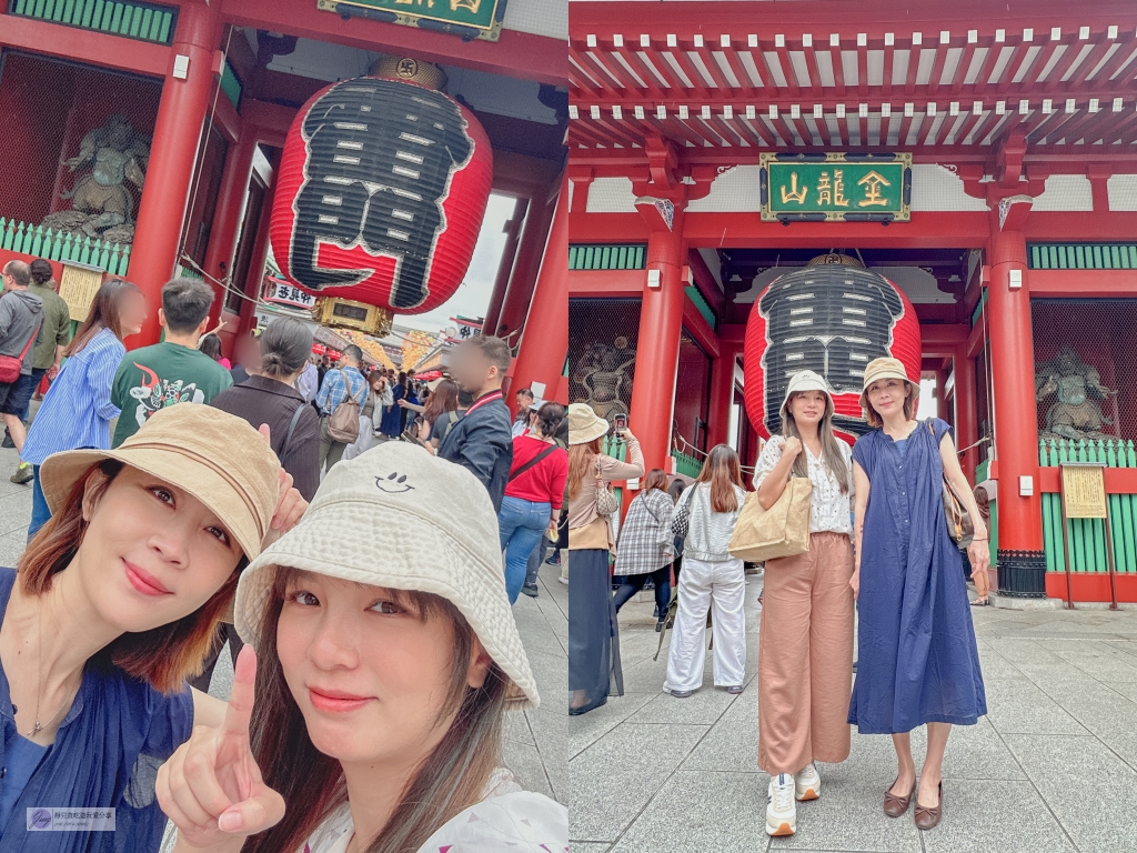 日本東京景點-淺草寺 雷門-東京最古老的寺院！擁有千年歷史的東京必訪景點、美食，水上巴士飽覽整個城鎮風景 @靜兒貪吃遊玩愛分享