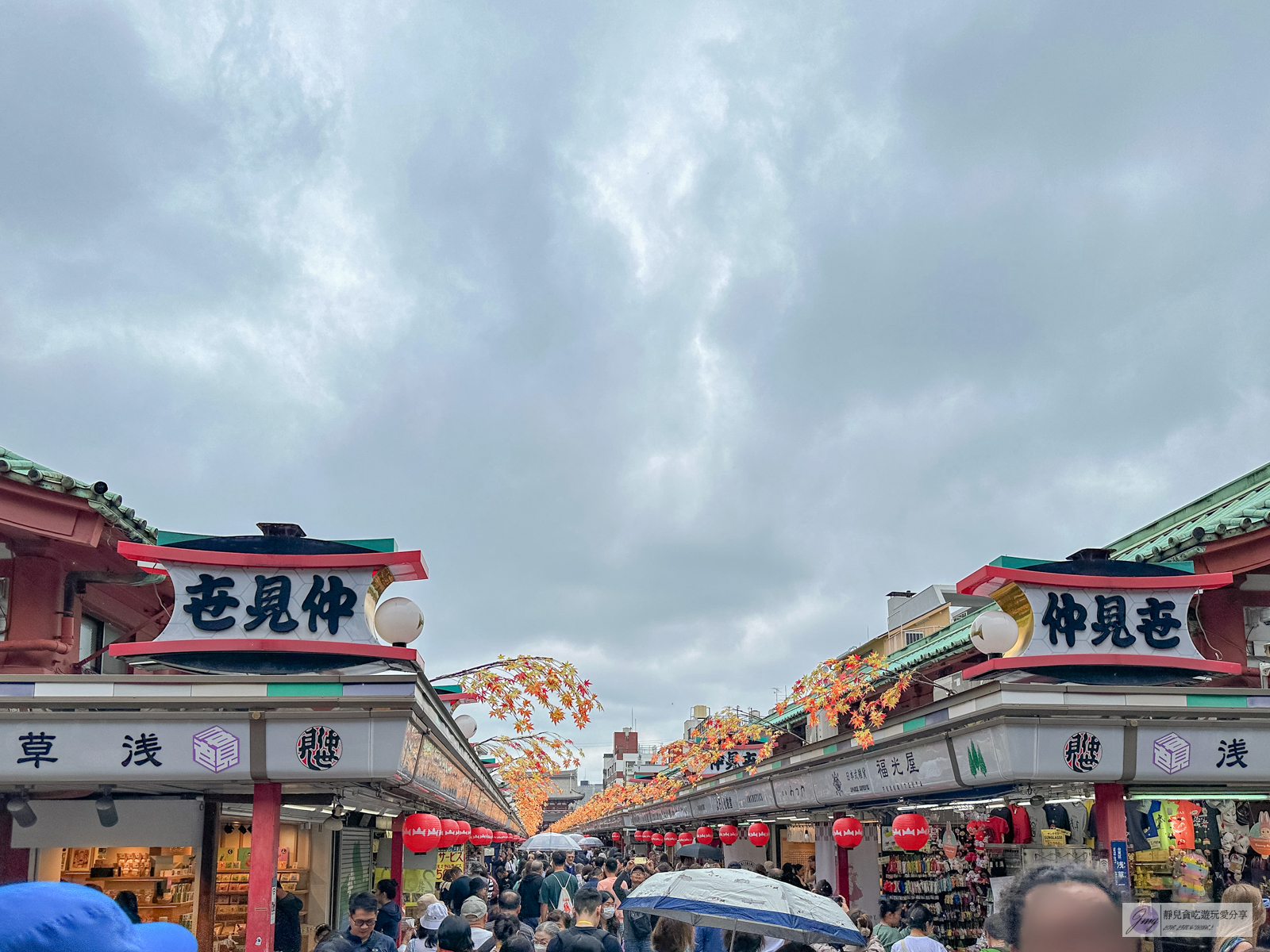 日本東京景點-淺草寺 雷門-東京最古老的寺院！擁有千年歷史的東京必訪景點、美食，水上巴士飽覽整個城鎮風景 @靜兒貪吃遊玩愛分享