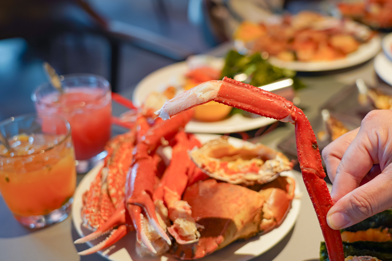 桃園美食-旭集和食集錦桃園中茂店-最難訂的Buffet吃到飽！日本四島八地美饌，松葉蟹、麵包蟹、鐵板干貝頂級料理吃到飽/位於藝文特區 @靜兒貪吃遊玩愛分享