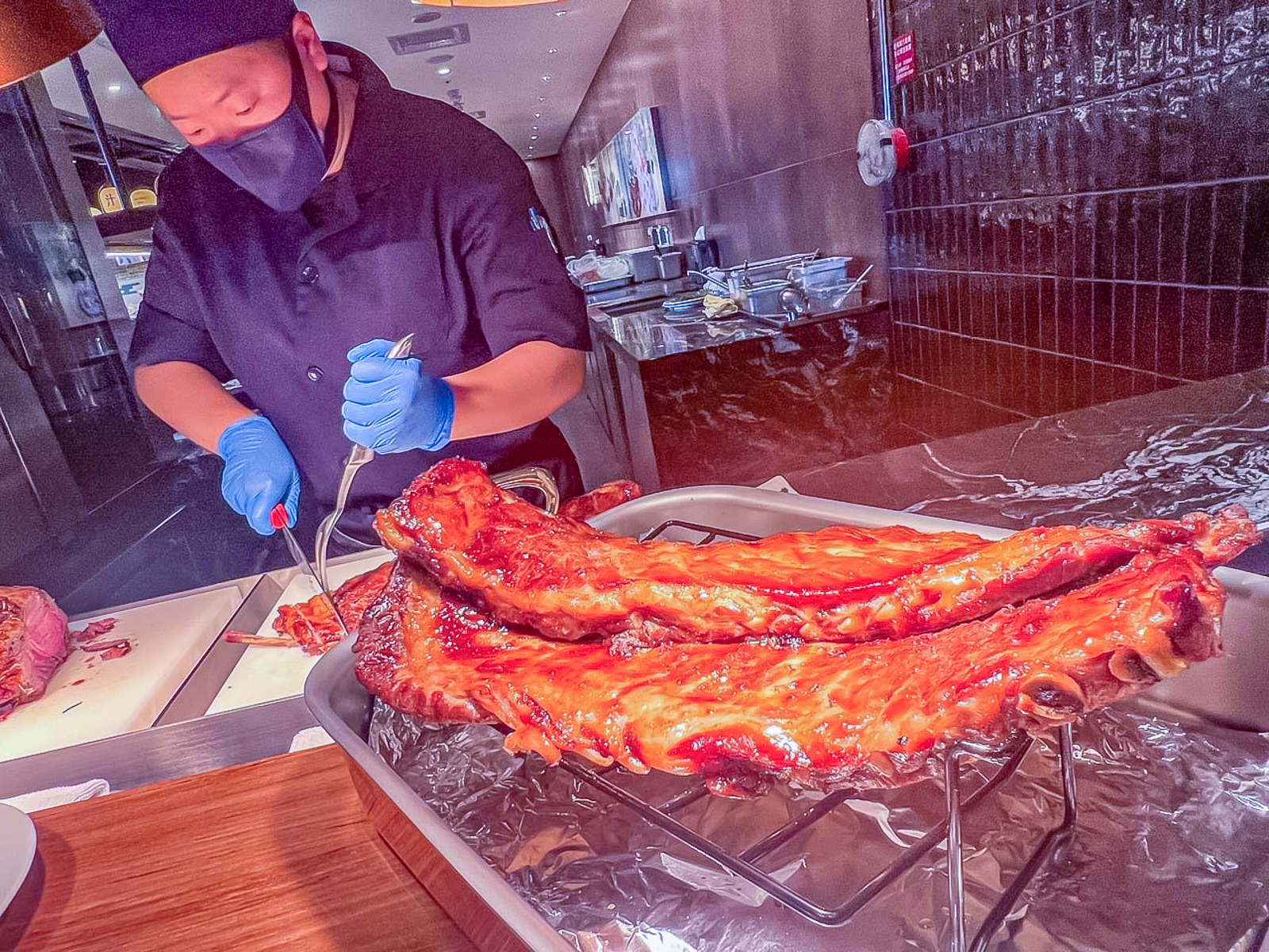 桃園美食-旭集和食集錦桃園中茂店-最難訂的Buffet吃到飽！日本四島八地美饌，松葉蟹、麵包蟹、鐵板干貝頂級料理吃到飽/位於藝文特區 @靜兒貪吃遊玩愛分享