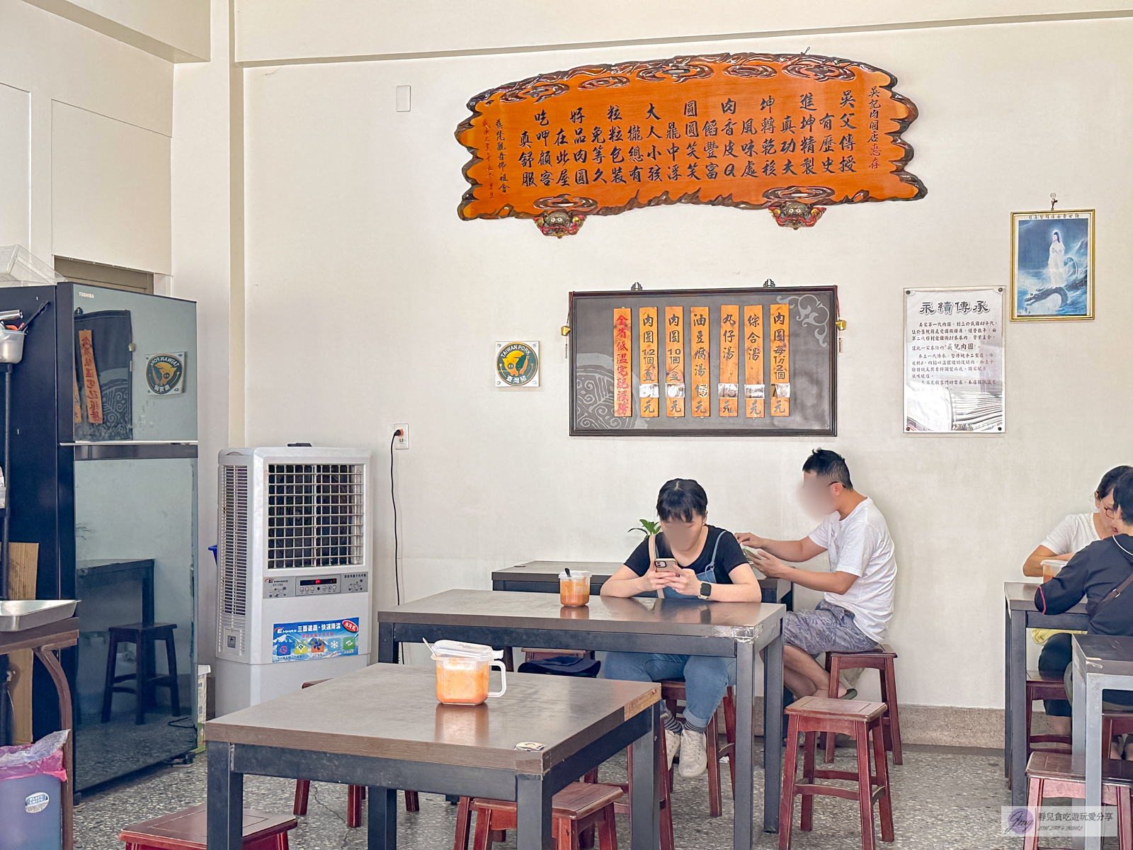 雲林斗六美食-吳記肉圓-在地經營72年老店！隱藏市場巷弄內的排隊人氣銅板小吃/鄰近斗六車站 @靜兒貪吃遊玩愛分享