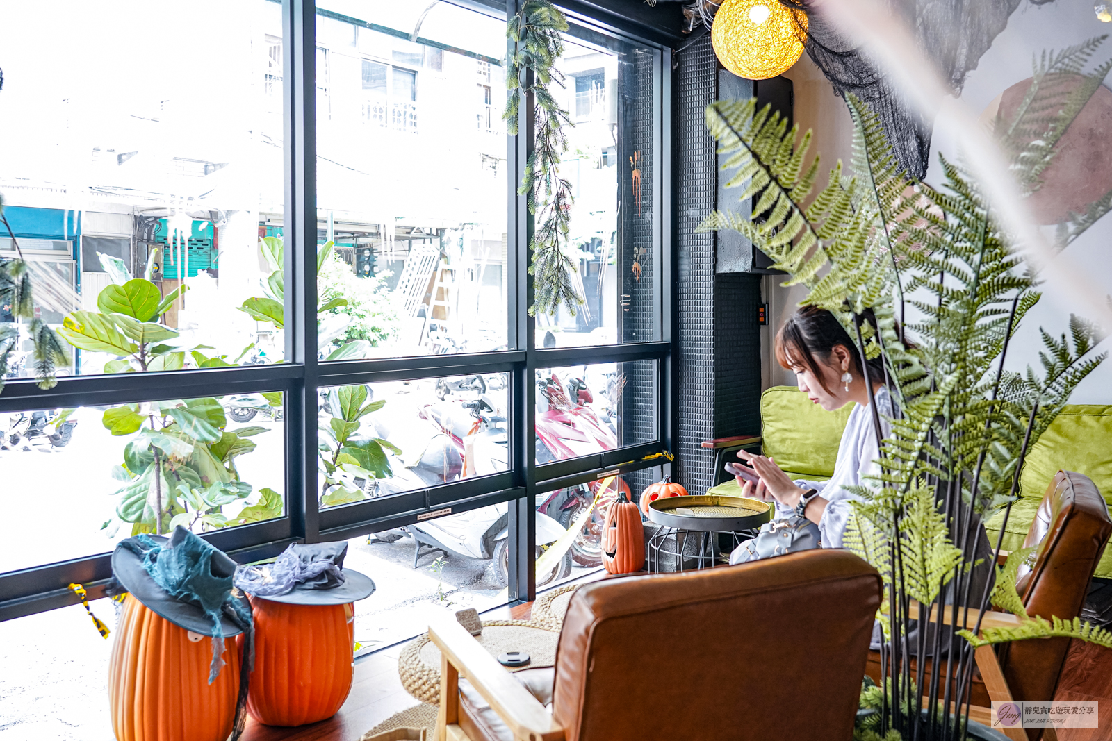 台北美食-好啊 Cafe-抹茶控必收！！超浮誇的濃郁抹茶瀑布，甜點在水準之上/鄰近雙連捷運站 @靜兒貪吃遊玩愛分享