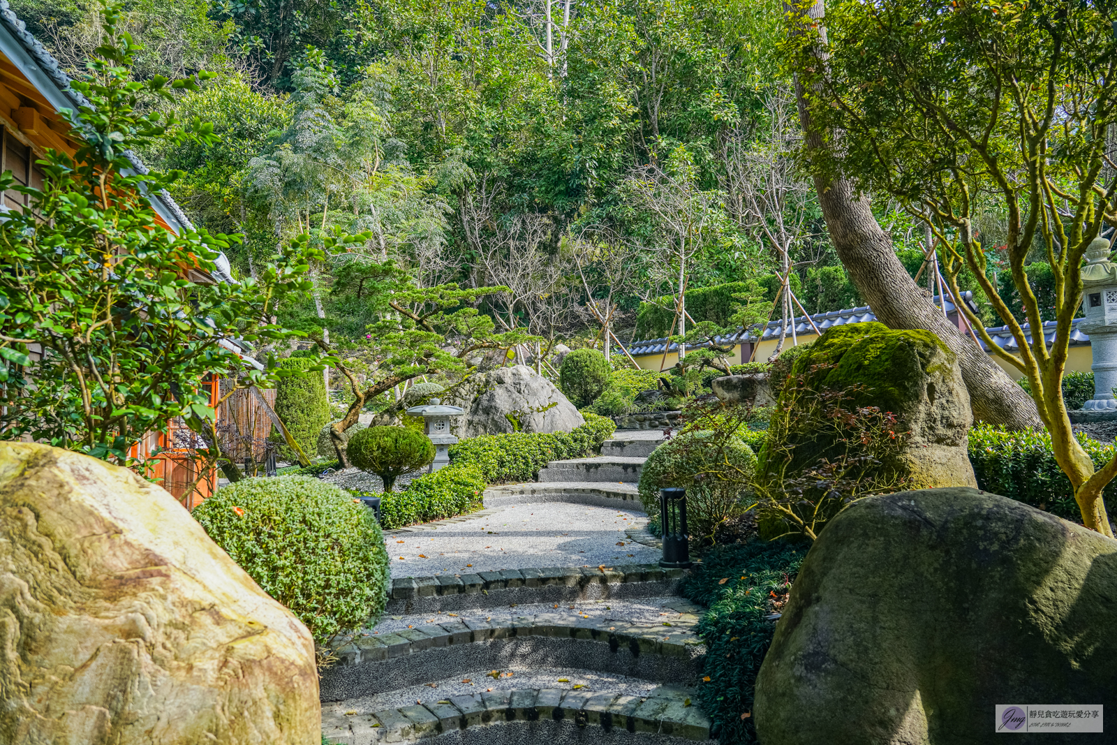 花蓮玉里-山嵐拉麵-秒飛京都！百年日式老房塌塌米吃拉麵，日式庭園造景超Chill，浴衣體驗只要300元/安通溫泉店 @靜兒貪吃遊玩愛分享