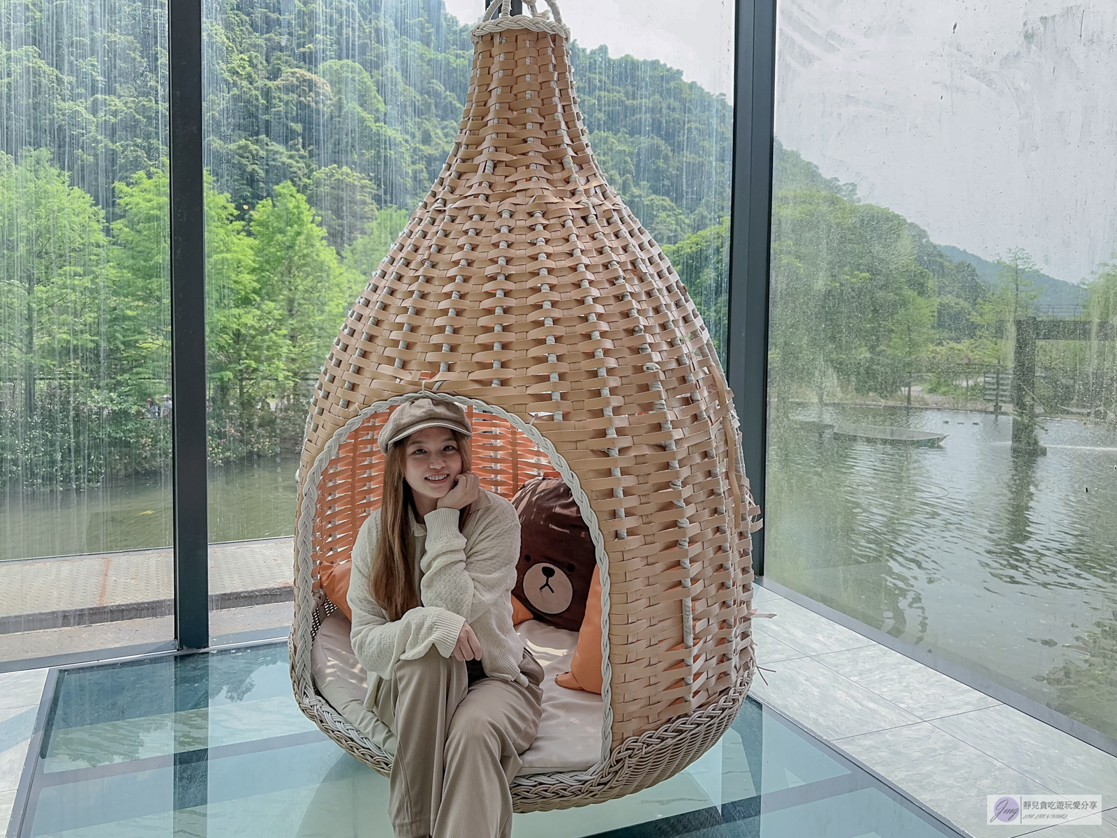 宜蘭一日遊景點-鳳梨屋水上莊園-隱藏在山林深處！假日戲水羊咩咩互動一日遊門票只要200元，還可抵消費100元，親子一日遊景點推薦 @靜兒貪吃遊玩愛分享