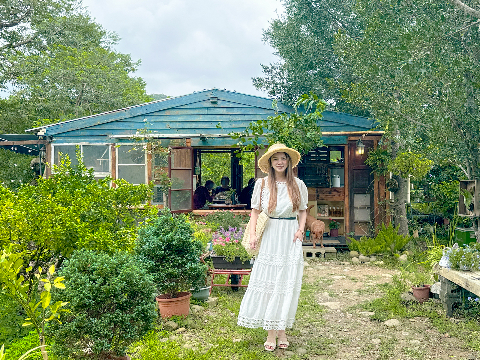 桃園龍潭美食-青山吉田-隱藏在橘子園裡！預約制，走進宮崎駿童話秘境小屋，寵物友善/鄰近小人國主題樂園 @靜兒貪吃遊玩愛分享