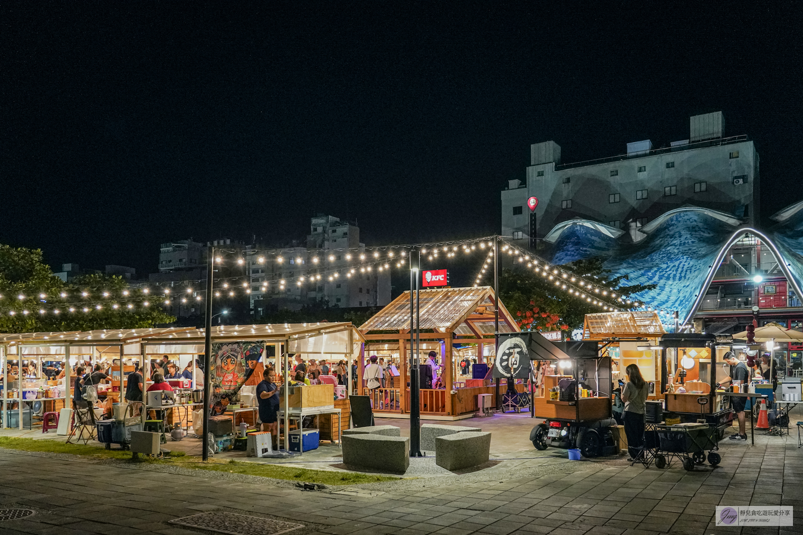 台東景點-2024鐵花燈之祭-走入星際巨型太空人與月球合影，漫步星際璀璨星際5大展區免費拍/台東鐵花新聚落 @靜兒貪吃遊玩愛分享