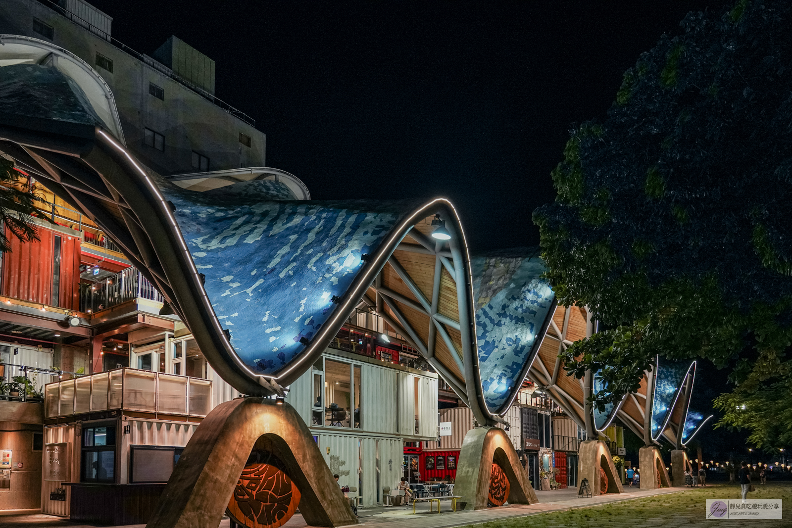 台東景點-2024鐵花燈之祭-走入星際巨型太空人與月球合影，漫步星際璀璨星際5大展區免費拍/台東鐵花新聚落 @靜兒貪吃遊玩愛分享