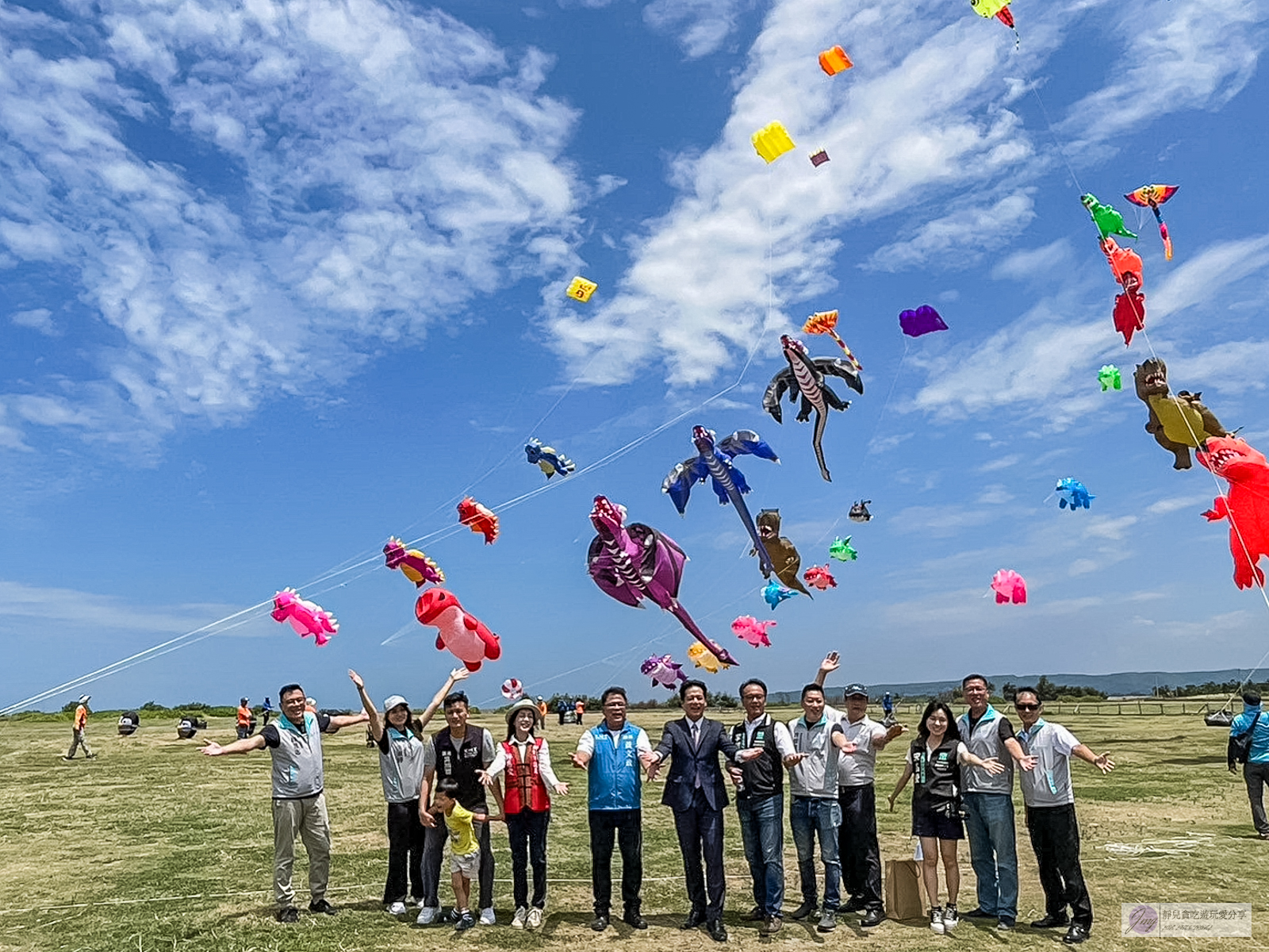 新竹國際風箏節-快閃兩天！亞洲首秀Dragon Day主題，10樓高三頭龍風箏、6米高巨龍地景風箏/南寮漁港 @靜兒貪吃遊玩愛分享