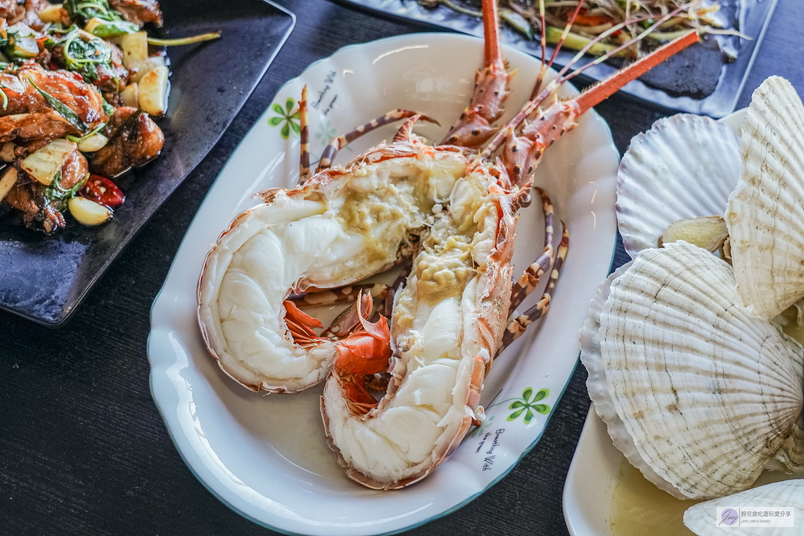 U mi 屋銤海鮮-海景第一排！澎湃現撈活龍蝦海鮮料理，眺望太平洋無敵海景/鄰近海洋公園 @靜兒貪吃遊玩愛分享