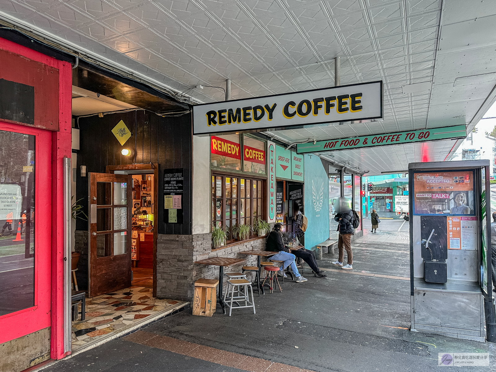 紐西蘭美食-Remedy Coffee-在地人氣早午餐！溫馨質感文青風格，煙燻鮭魚貝果超推 @靜兒貪吃遊玩愛分享