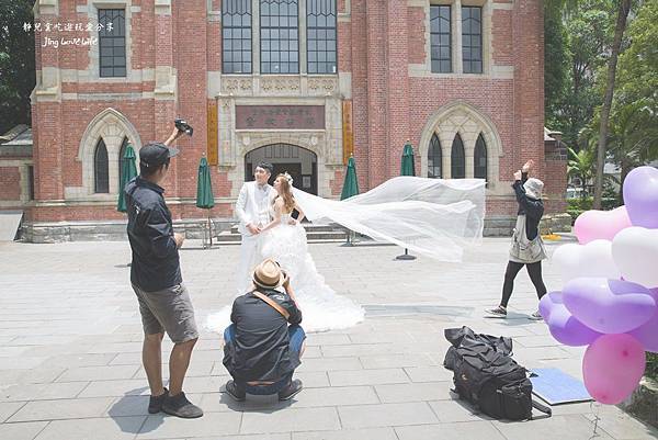 ♡Wedding♡婚紗照拍攝景點分享❤濟南教會、竹子湖黑森林、滬尾砲台公園、淡水新市鎮、沙崙海灘 @靜兒貪吃遊玩愛分享