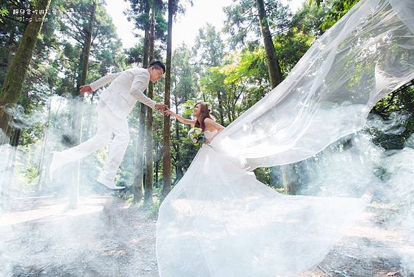 ♡Wedding♡婚紗照拍攝景點分享❤濟南教會、竹子湖黑森林、滬尾砲台公園、淡水新市鎮、沙崙海灘 @靜兒貪吃遊玩愛分享