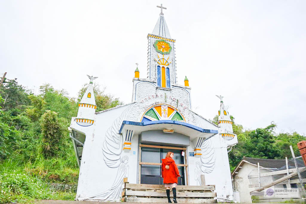 台東景點-成功宜灣長老教會-色彩豐富的歷史建築卡片教堂/IG打卡聚集地 @靜兒貪吃遊玩愛分享