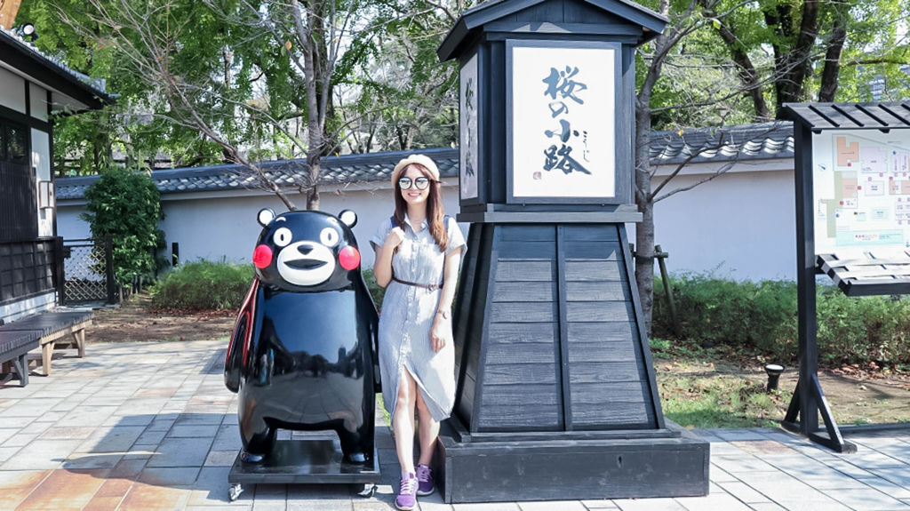 日本Japan-九州KURUKURU巴士一日遊-熊本水前寺、櫻之馬彩苑、柳川水鄉場城、八女傳統工藝館/VELTRA @靜兒貪吃遊玩愛分享