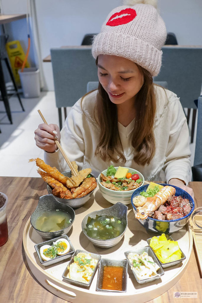 新竹美食-寫樂亭-丼飯專賣店-高CP值的百元平價健康紅藜麥丼飯/竹科美食/寵物友善 @靜兒貪吃遊玩愛分享