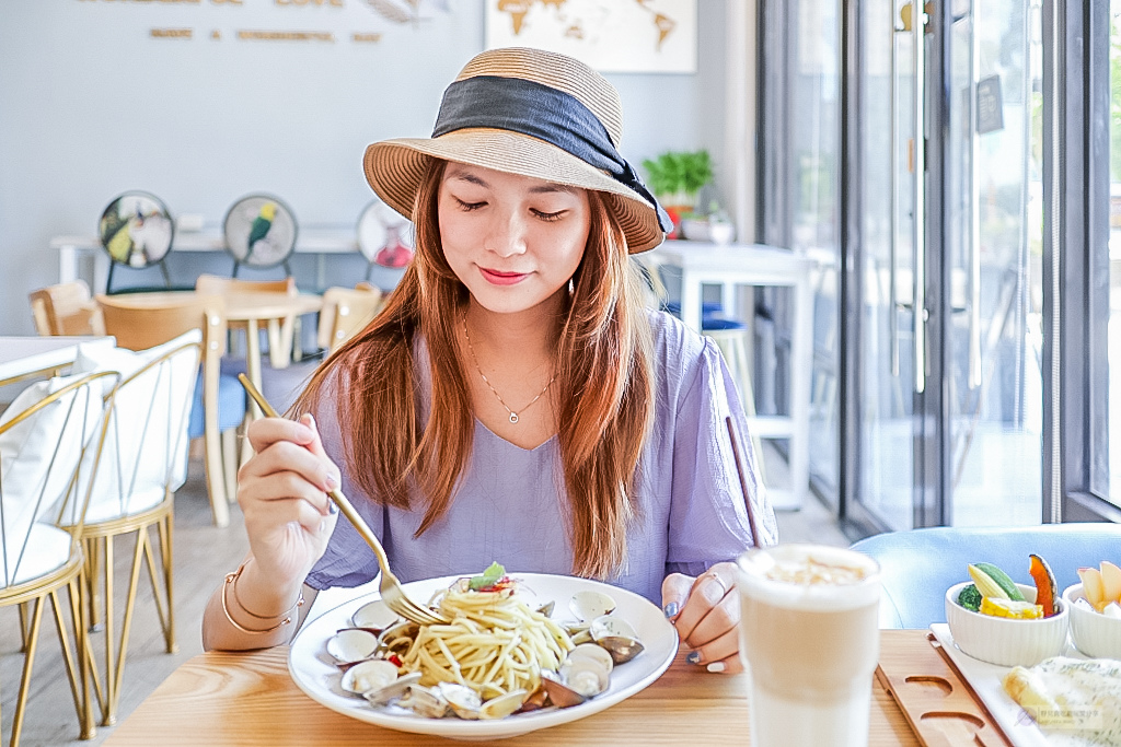 桃園八德美食-旺德福樂Wonderful Love 朝午食所-清新北歐鄉村質感平價複合式早午餐/義大利麵 燉飯 吐司/親子友善 寵物友善/鄰近八德興仁夜市 @靜兒貪吃遊玩愛分享