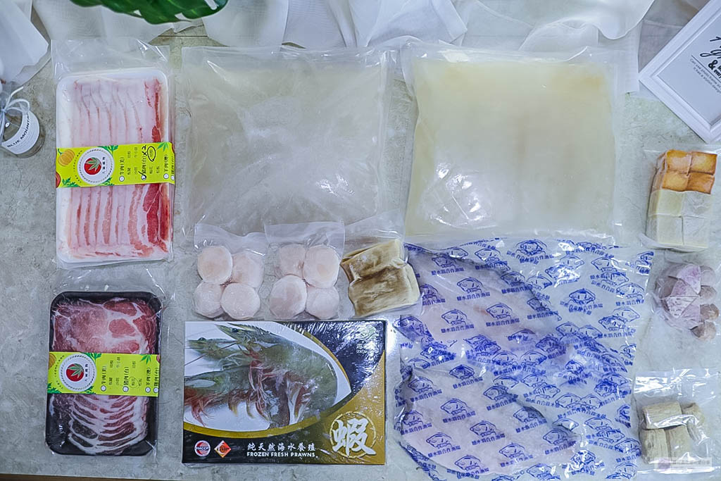 宅配美食-Da Ma hot pot-吃了會想念的鍋物品牌-免出門超划算澎派的海陸生鮮食材火鍋海鮮鍋物組合 @靜兒貪吃遊玩愛分享