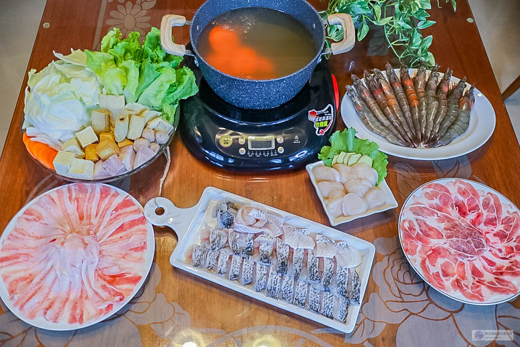 宅配美食-Da Ma hot pot-吃了會想念的鍋物品牌-免出門超划算澎派的海陸生鮮食材火鍋海鮮鍋物組合 @靜兒貪吃遊玩愛分享